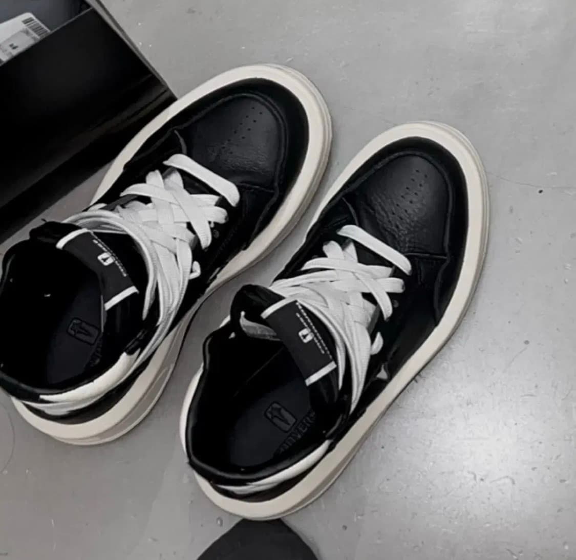 릭컨버스 컨버스x다크쉐도우 터보웨폰 블랙/크림 상품이미지3