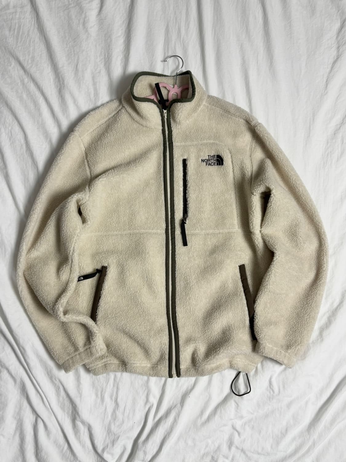 노스페이스 아이보리 베이지 후리스  상품이미지4