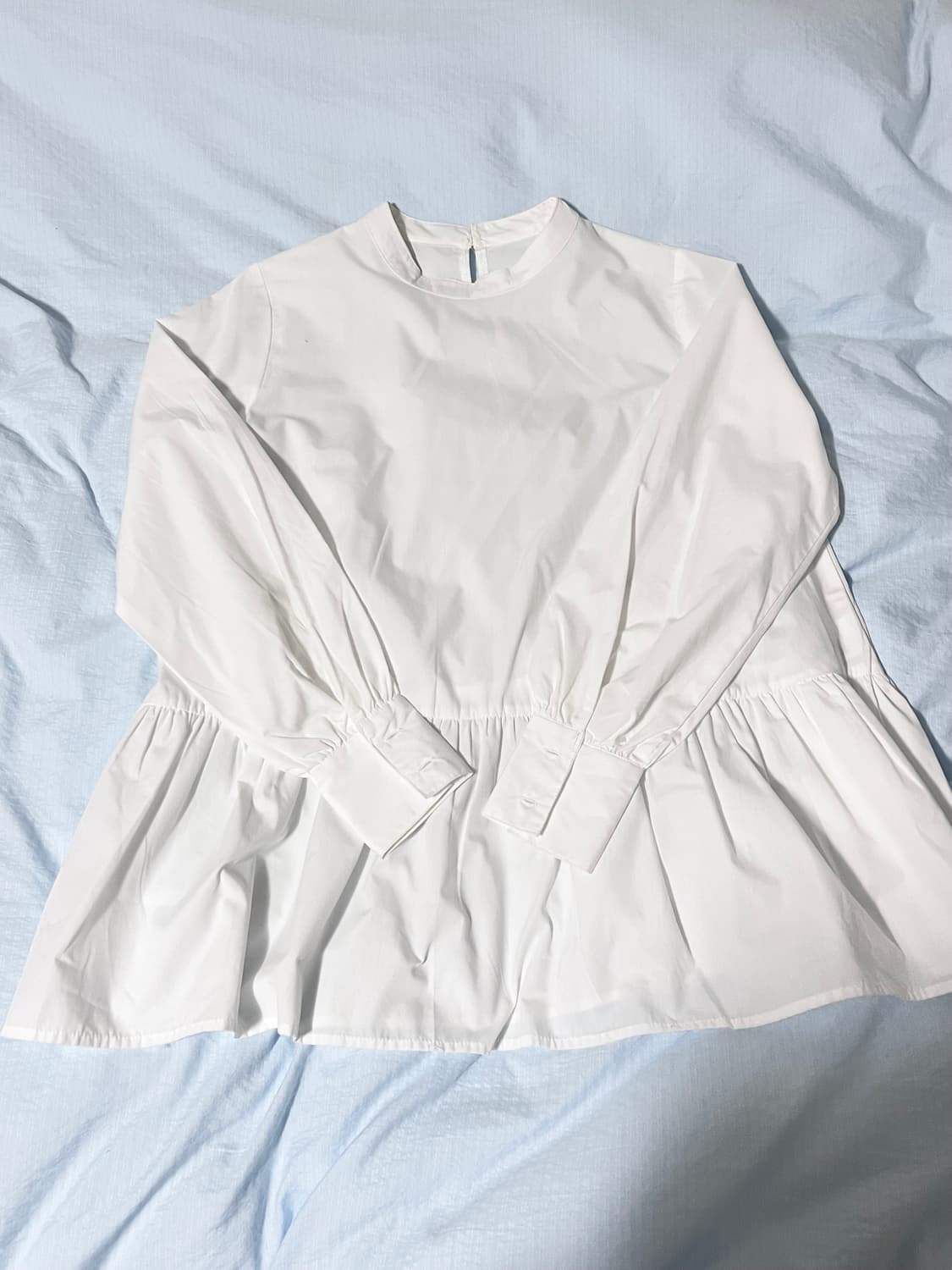 🪽 빈티지 화이트 셔츠 블라우스 상품이미지1