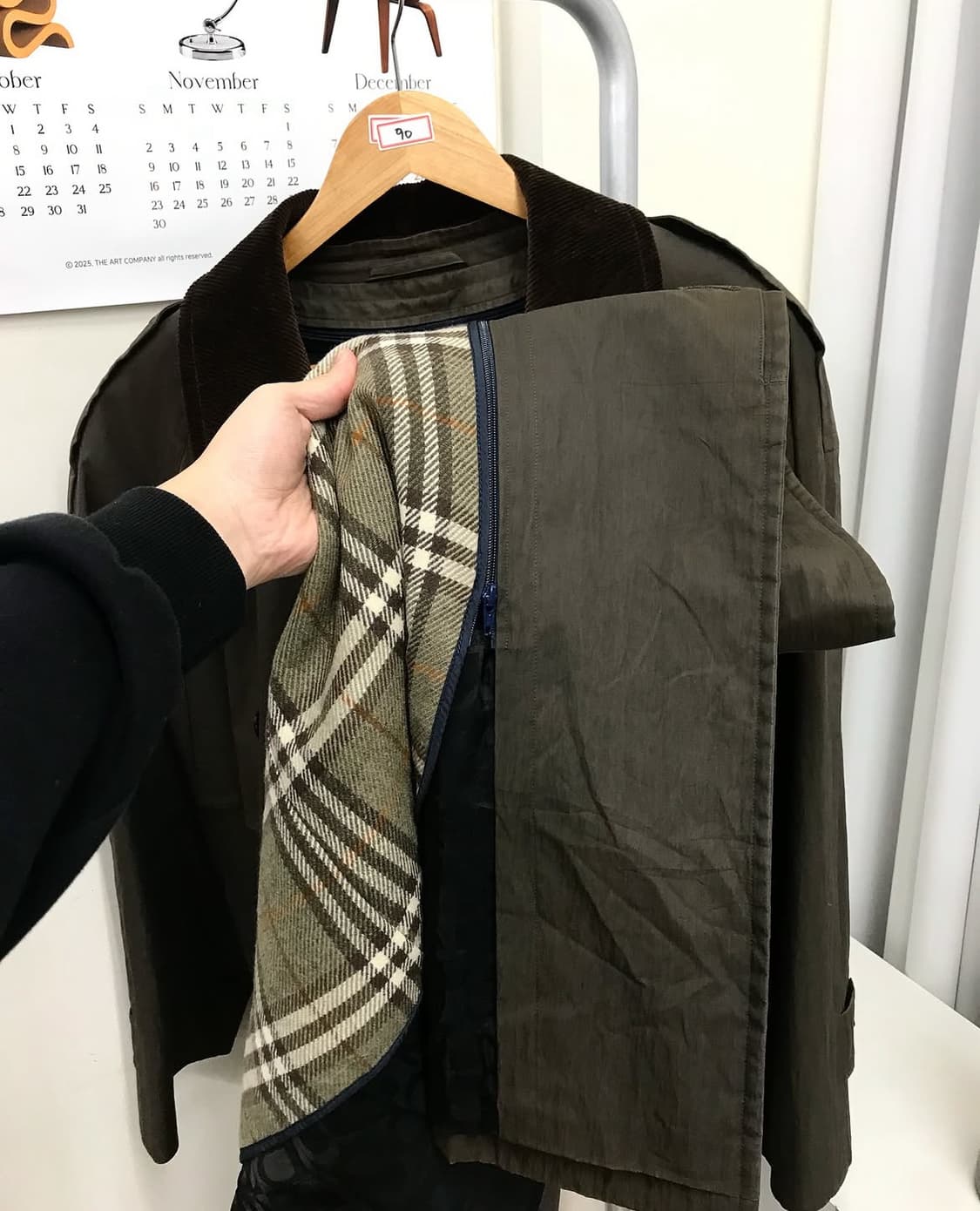 버버리 벨티드 내피형 트렌치 코트 상품이미지9