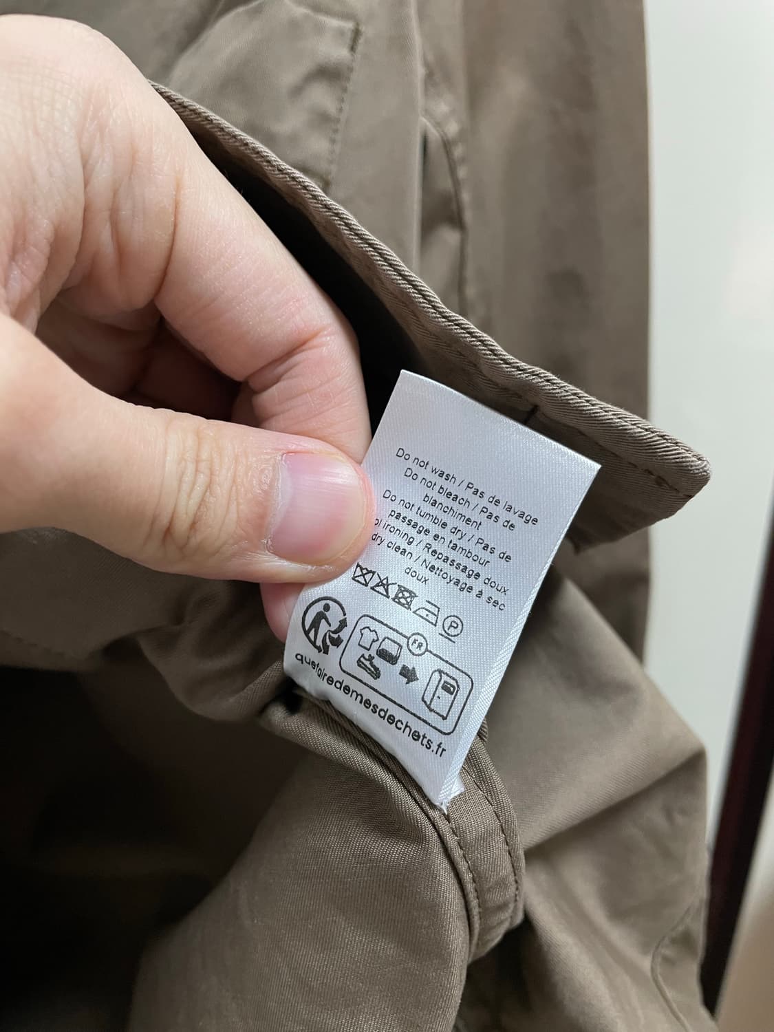 [S] 르메르 밀리터리 오버 셔츠 브라운 상품이미지5