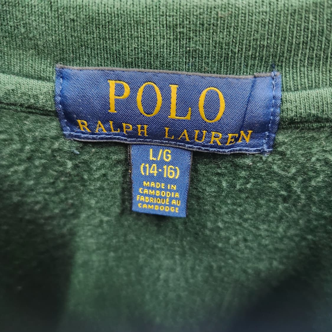 폴로랄프로렌 로고 맨투맨 M 상품이미지4