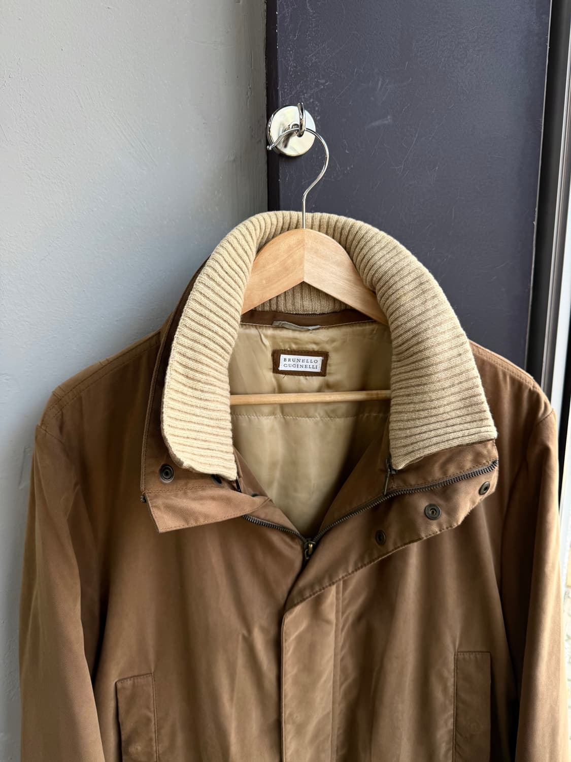 50/ 브루넬로쿠치넬리 캐시미어 블랜딩 패디드 코트 상품이미지3