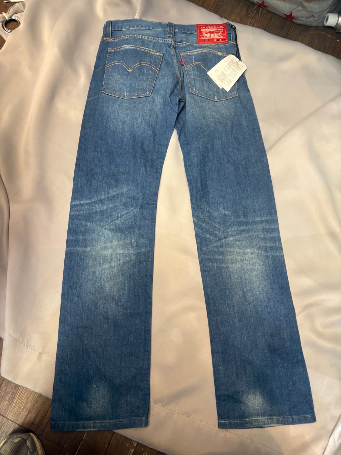 Levi's 505 청바지 W30 L34 새제품 상품이미지5