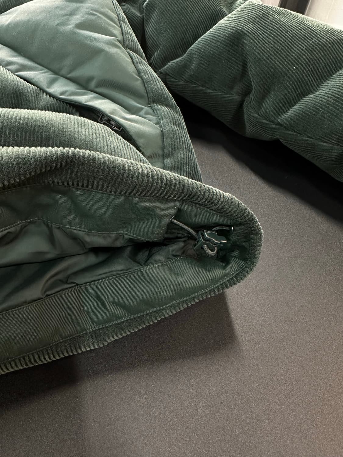 아디다스 코듀로이 패딩 다운자켓 상품이미지5