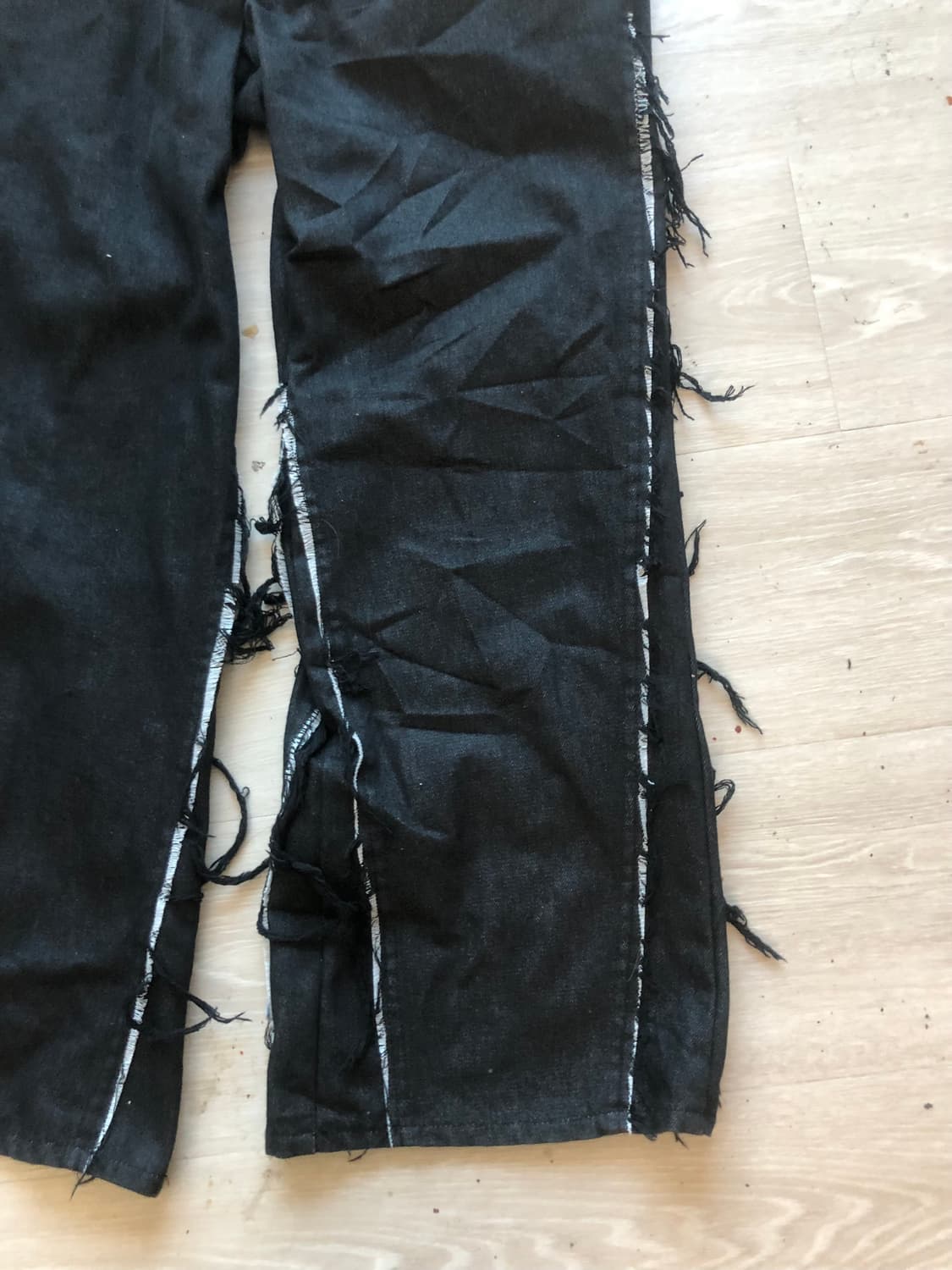 ENOC 블랙 컷아웃 청바지 30~32 size 상품이미지3