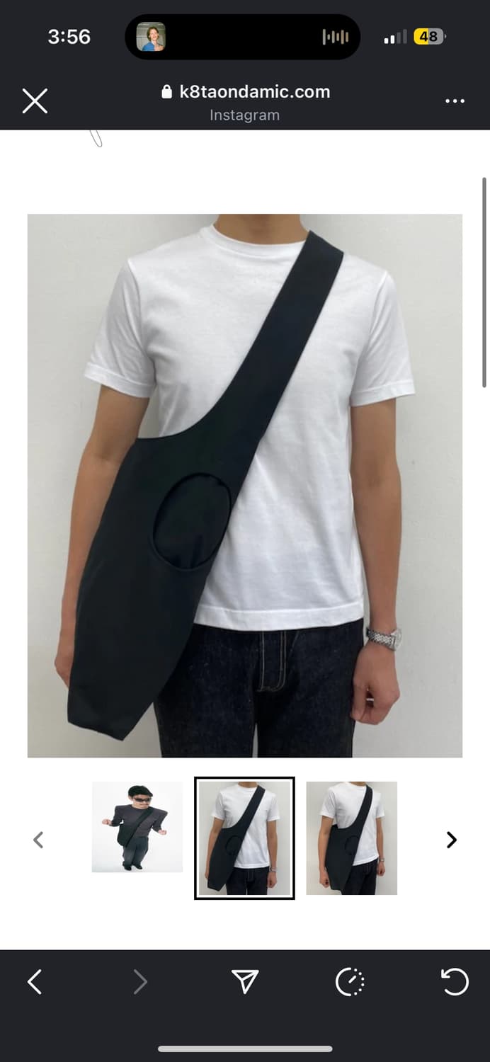 K8.0 숄더 백 블랙 상품이미지1