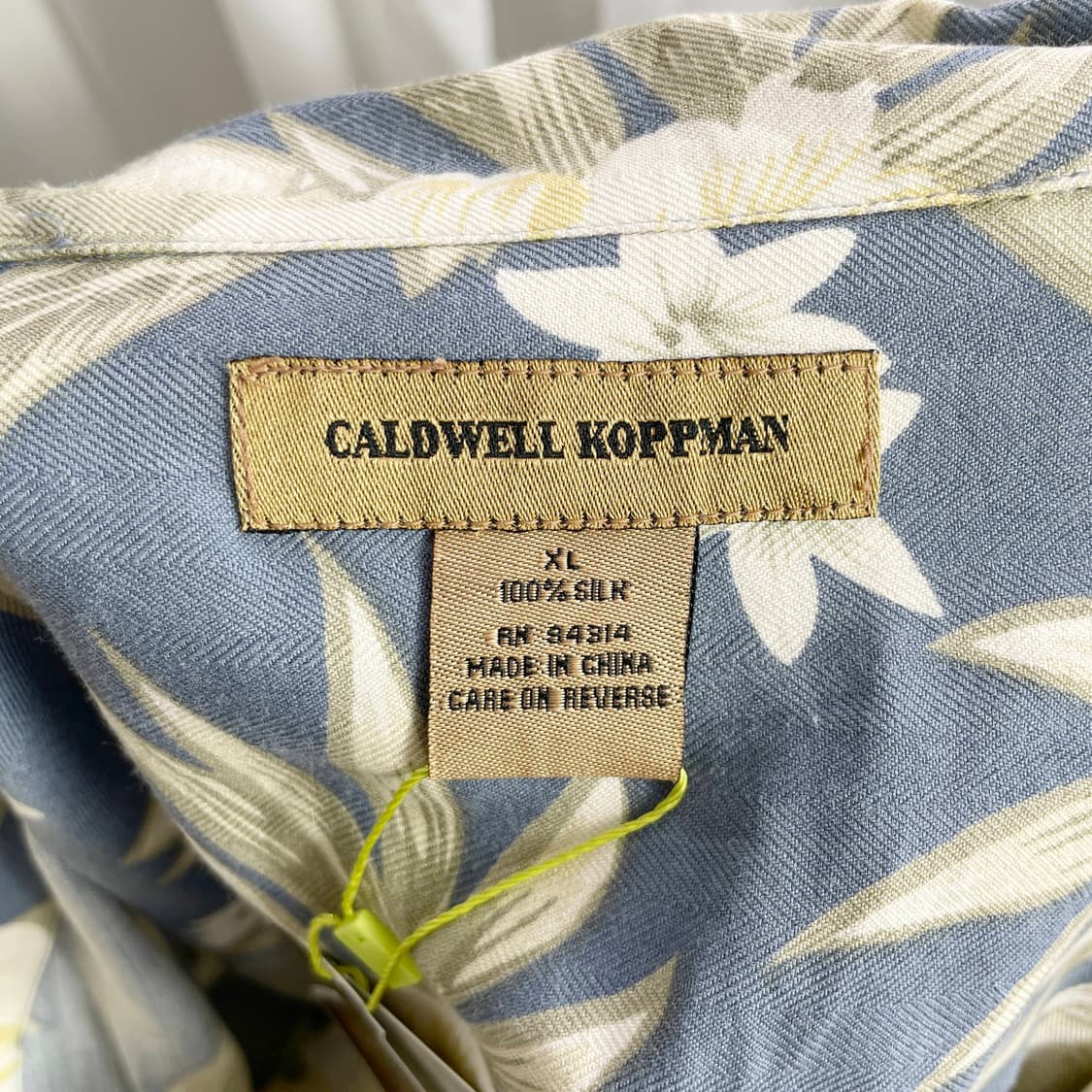 A2 Caldwell Koppman 실크 하와이안 반팔 XXL사이즈 상품이미지4