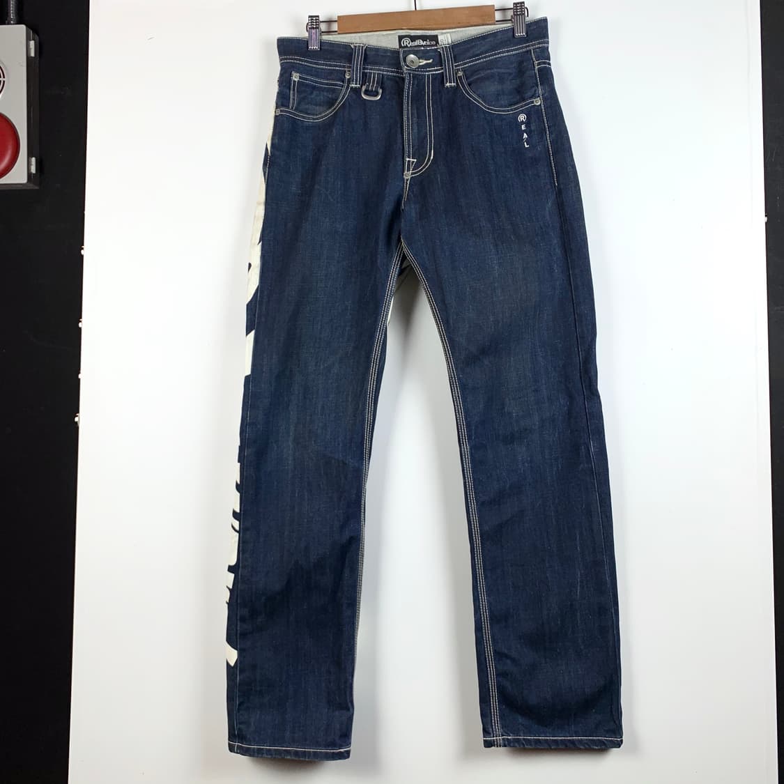 리얼 비 보이스 제패니즈 워터 워리어 본 페인팅 팬츠 상품이미지3