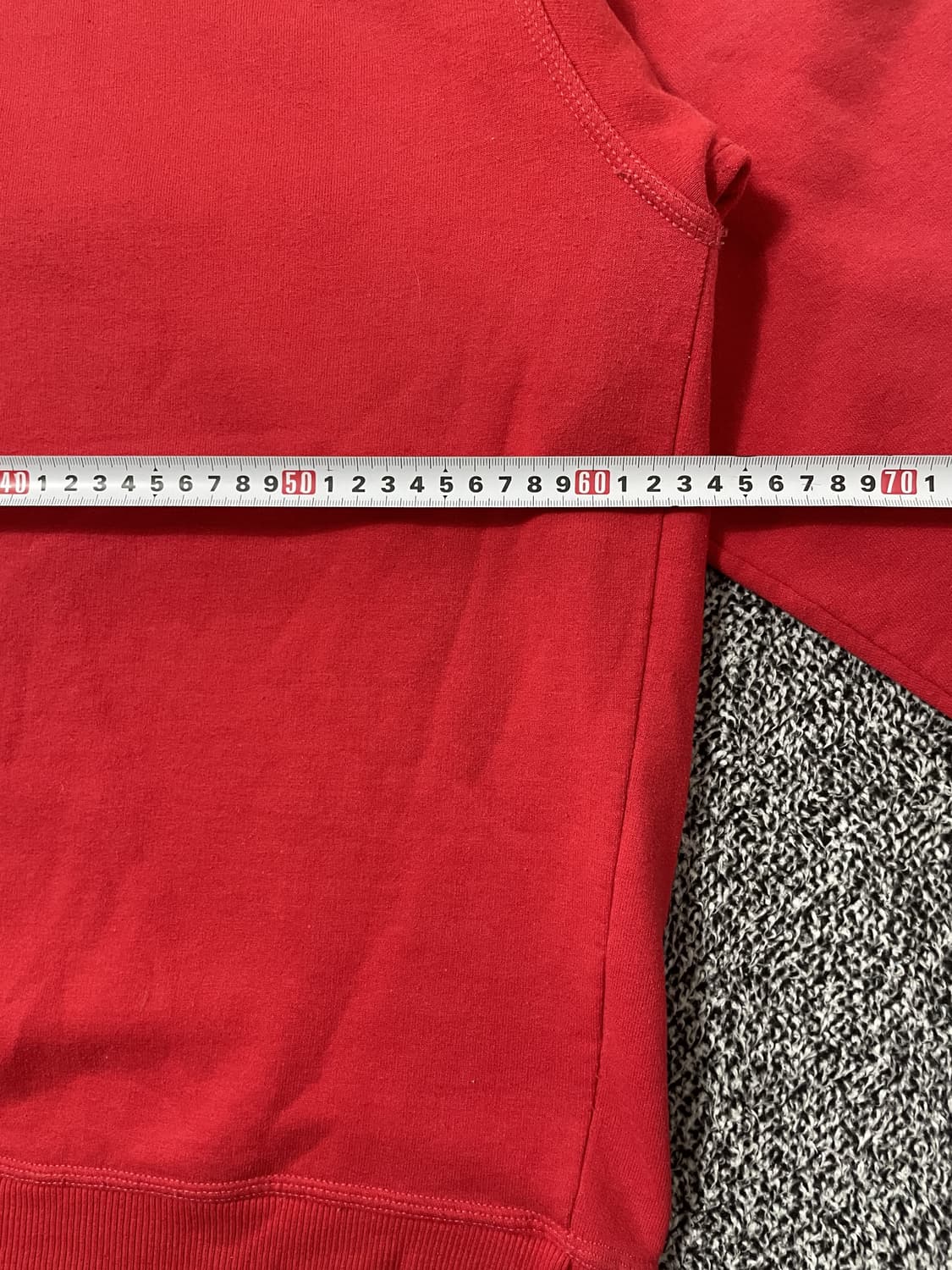 빈티지9. 챔피온 맨투맨 스웻셔츠 레드 긴팔 티셔츠 슬리브 상품이미지4