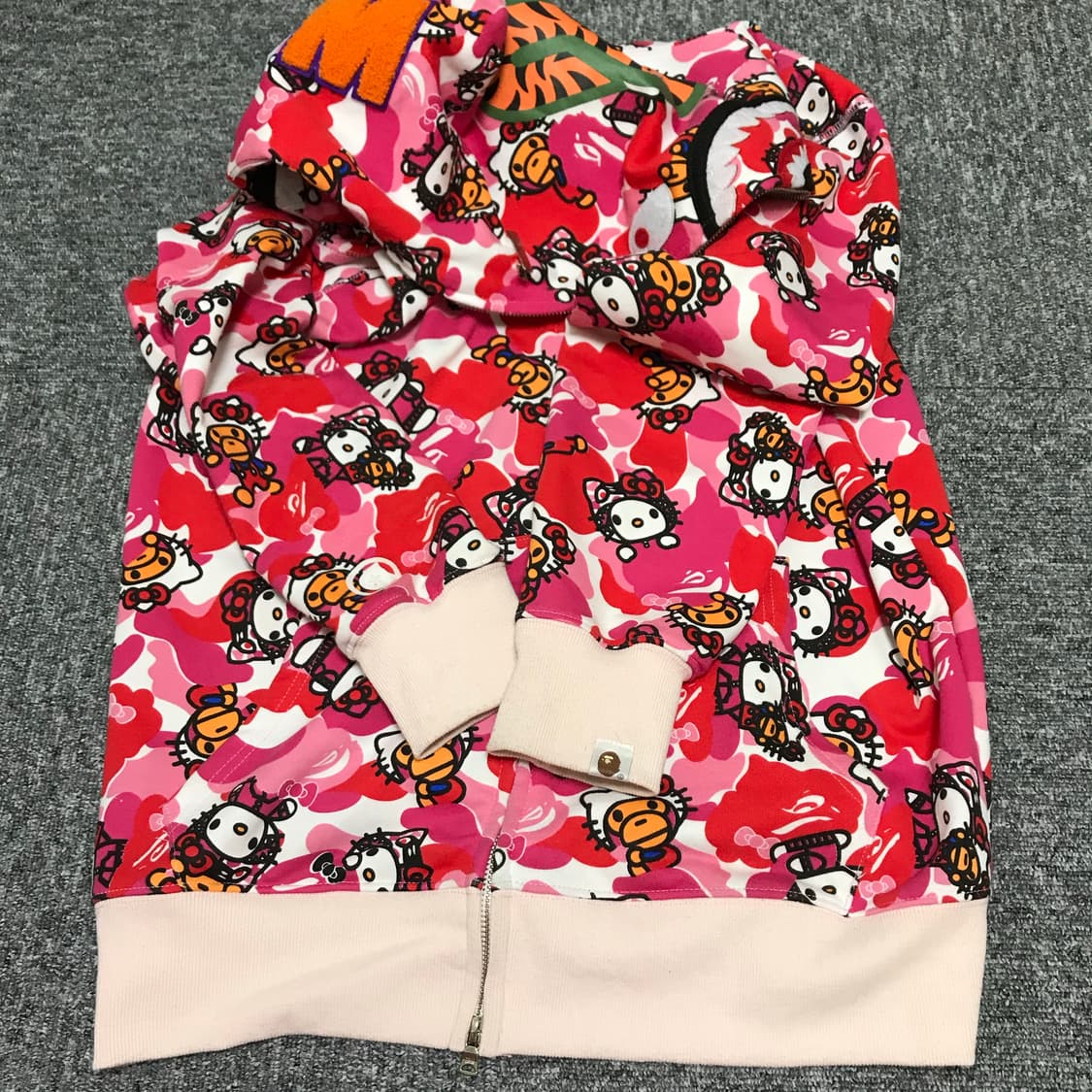 베이프 키티 후드집업 2XL  상품이미지1