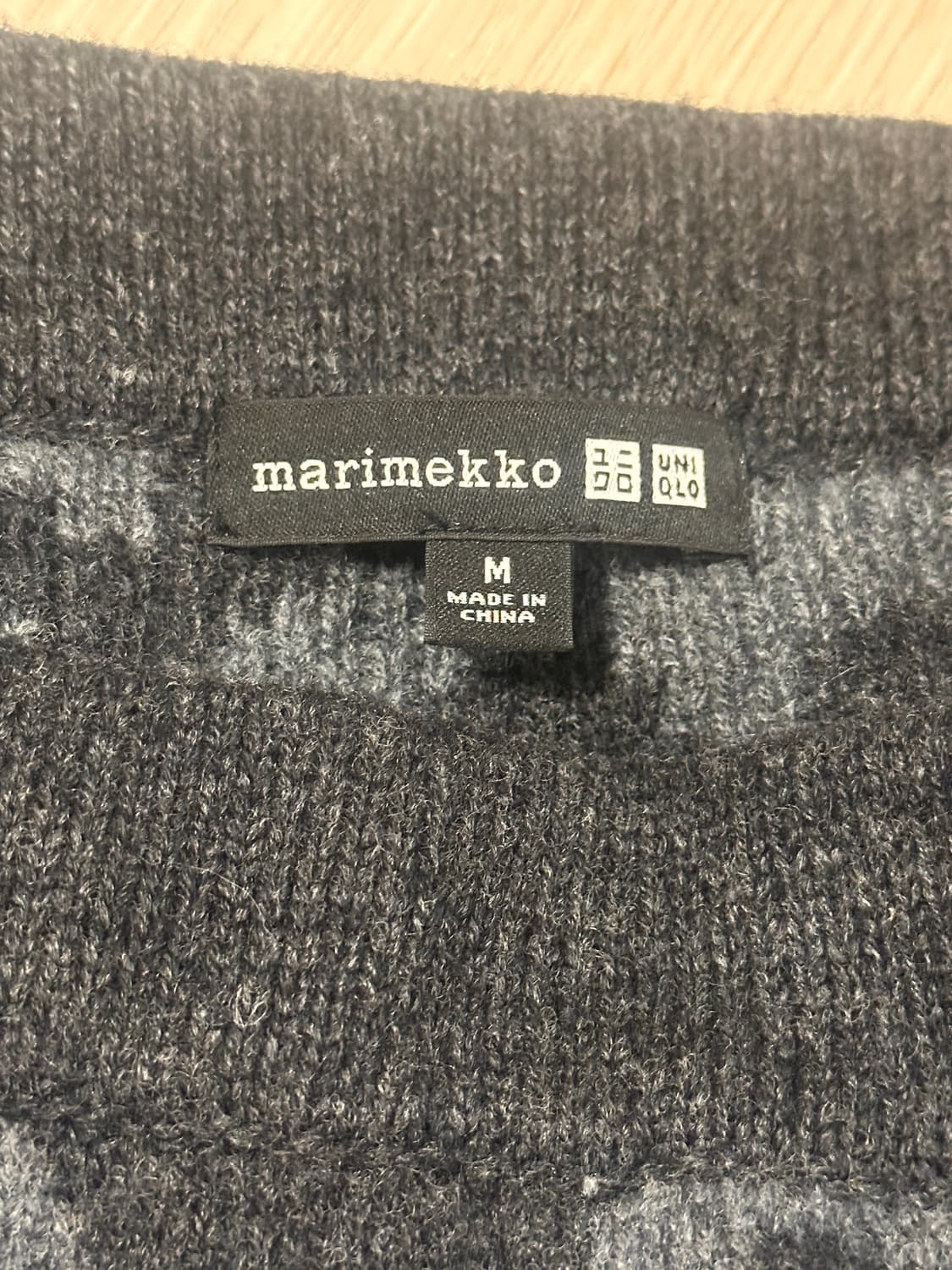 [빈티지] 마리메코 X 유니클로 콜라보 니트 치마 상품이미지3