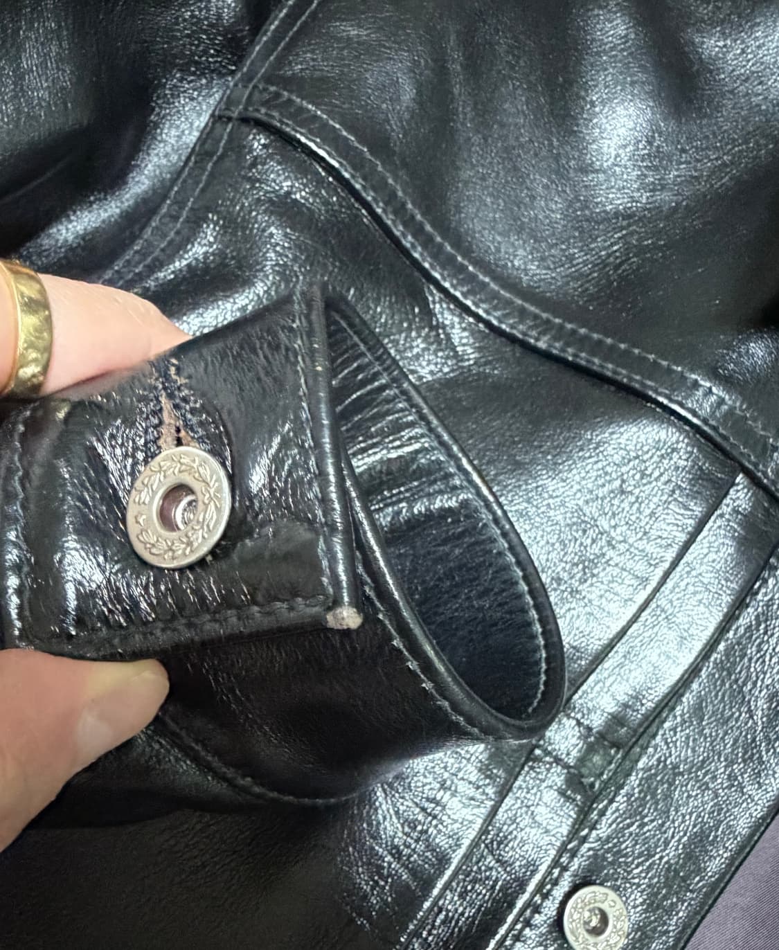 버즈릭슨 윌리엄 깁슨 레더 자켓 38사이즈 상품이미지7