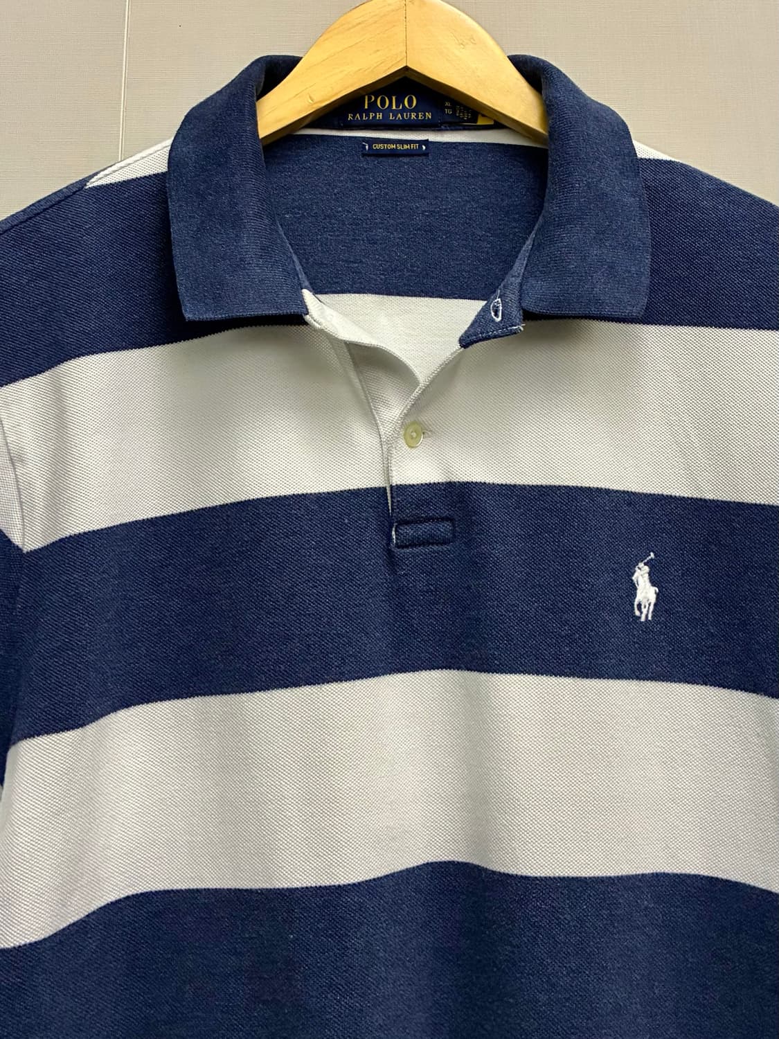 (L~XL)POLO 폴로랄프로렌 스트라이프 반팔 PK카라티셔츠 상품이미지4