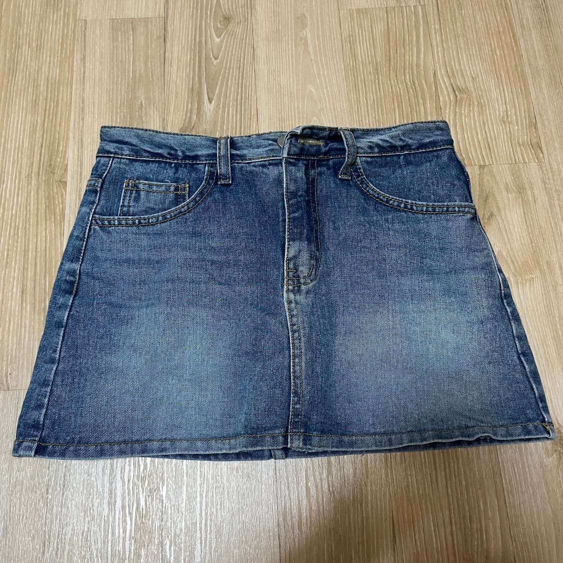 Lowrise denim skirt 상품이미지1