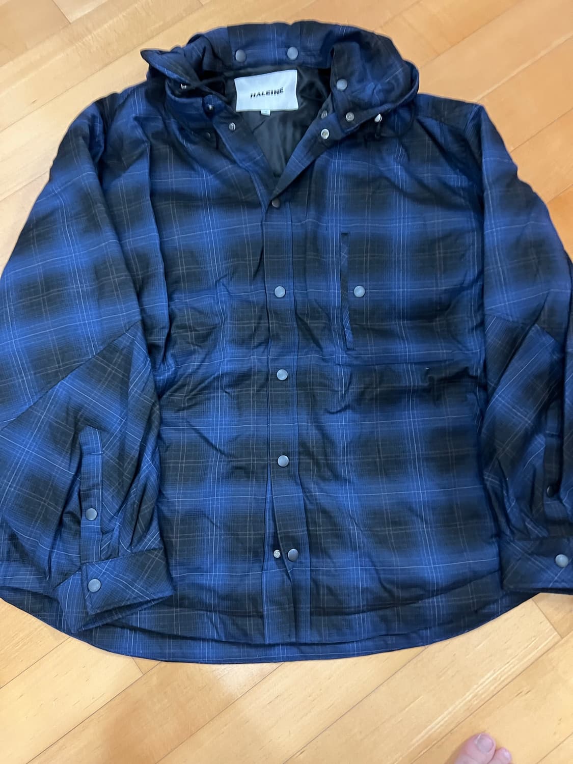 알렌느 패디드셔츠 2사이즈 상품이미지1