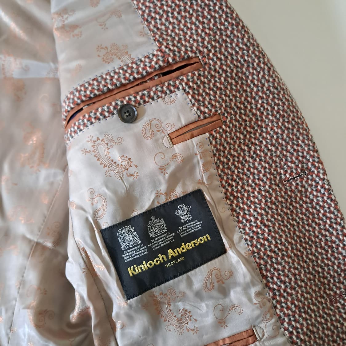 (택포) 킨록앤더슨 캐시미어 100프로 블레이저 95 B308 상품이미지9