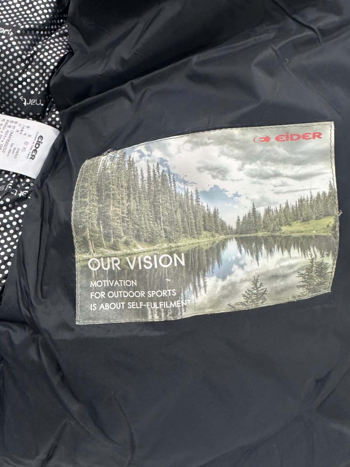 아이더 스텔라 다운 라쿤퍼 자켓 패딩 XS 상품이미지5