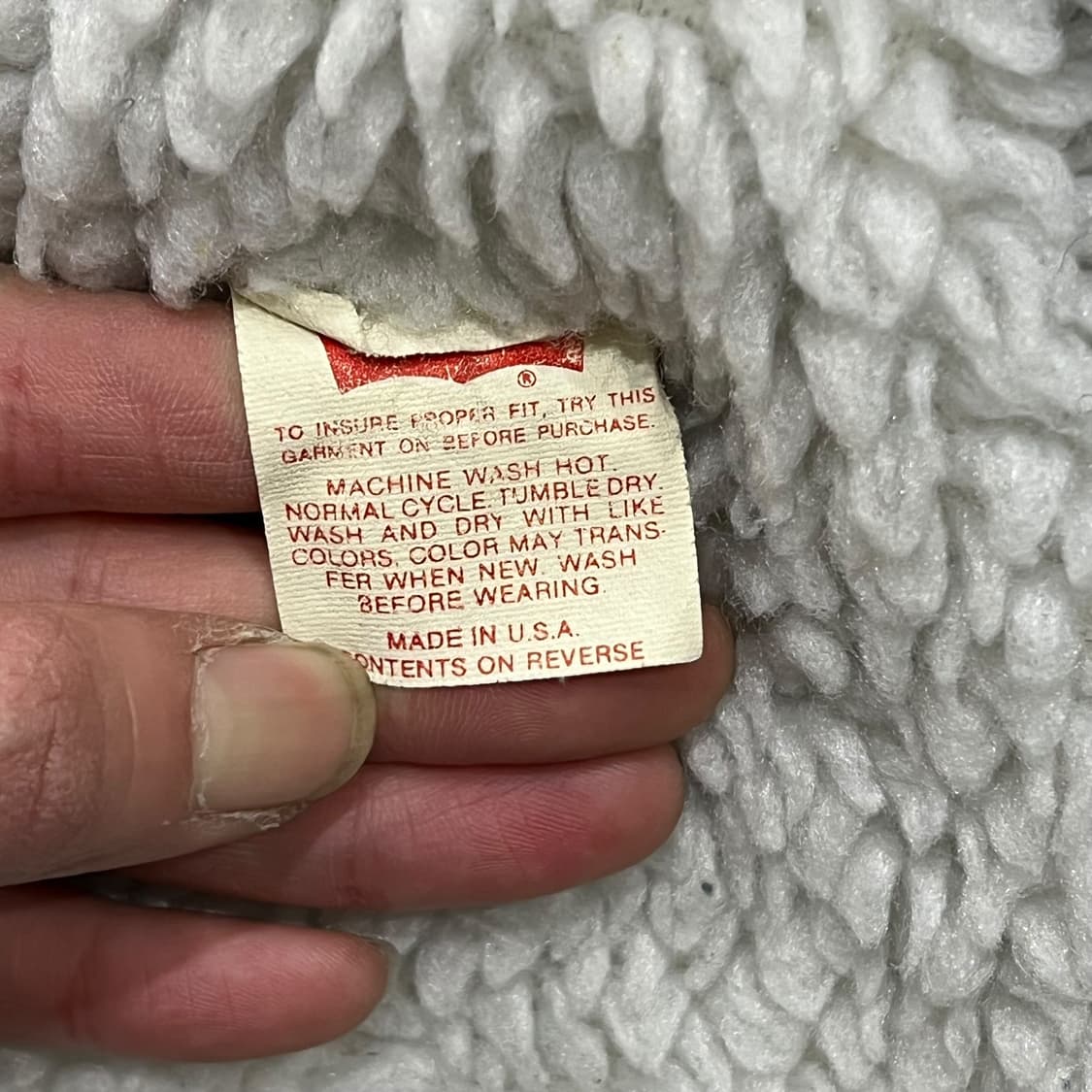 usa 리바이스 셰르파 데님자켓 s08768 상품이미지7