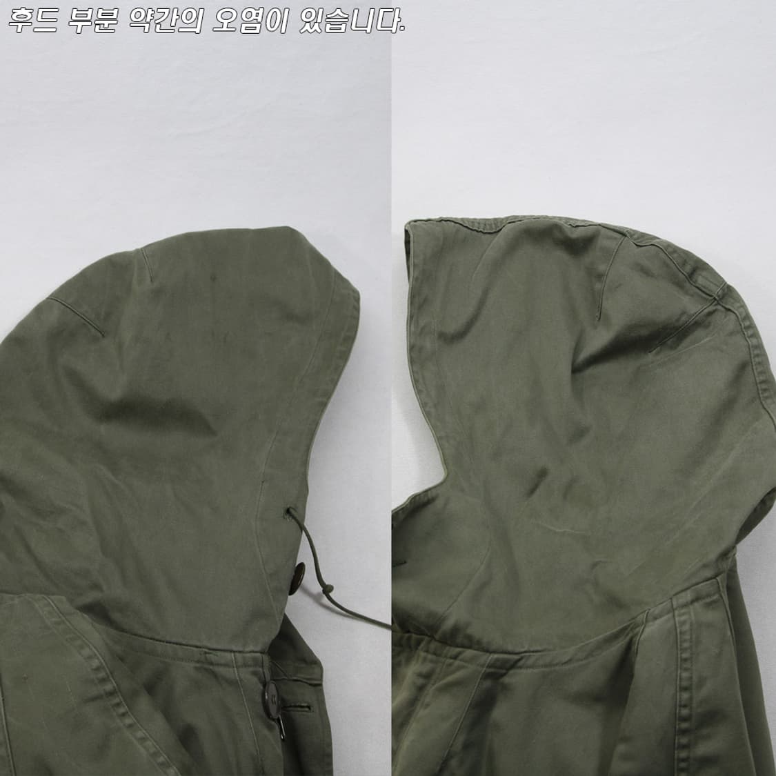 (착용컷) 70's French Army M-64 파카 (남성용 103) 상품이미지10