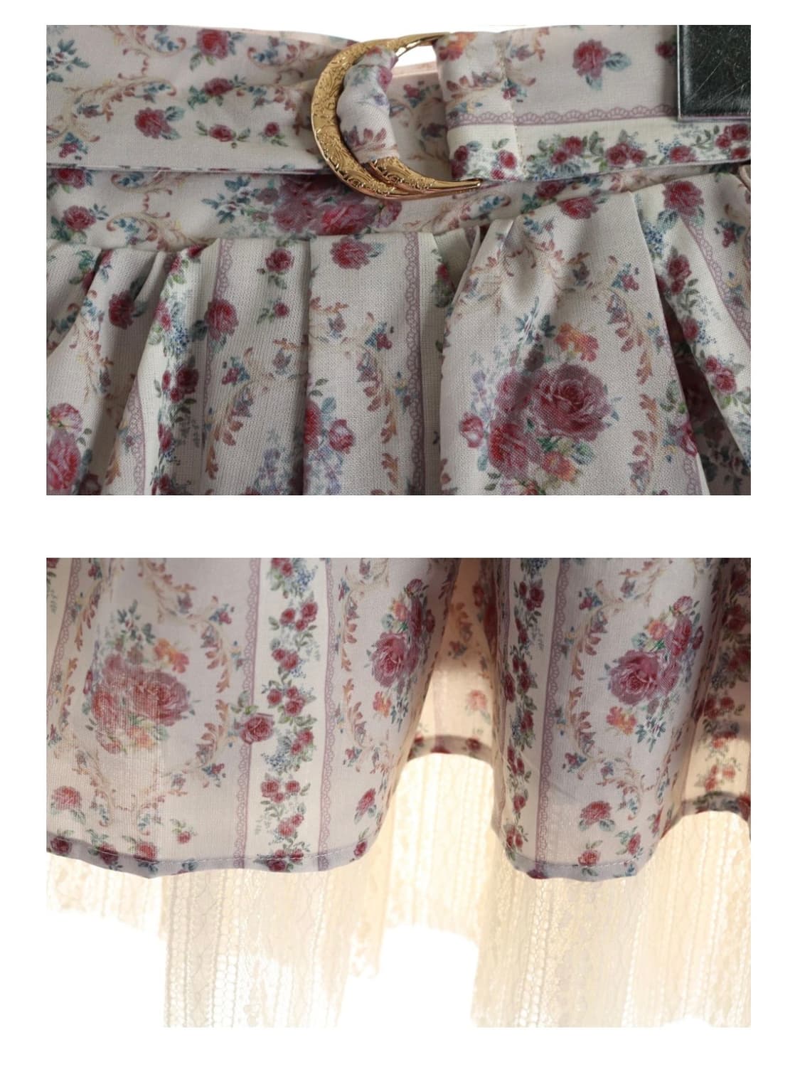 엑시즈팜 axes femme japanese vintage 스커트 상품이미지3