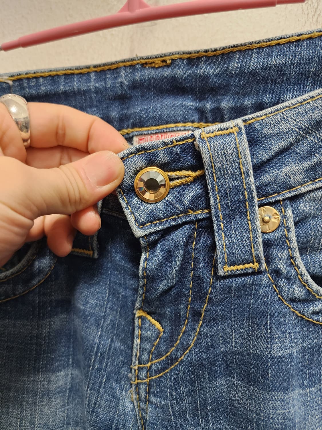 트루릴리젼 부츠컷 데님 청바지 상품이미지4