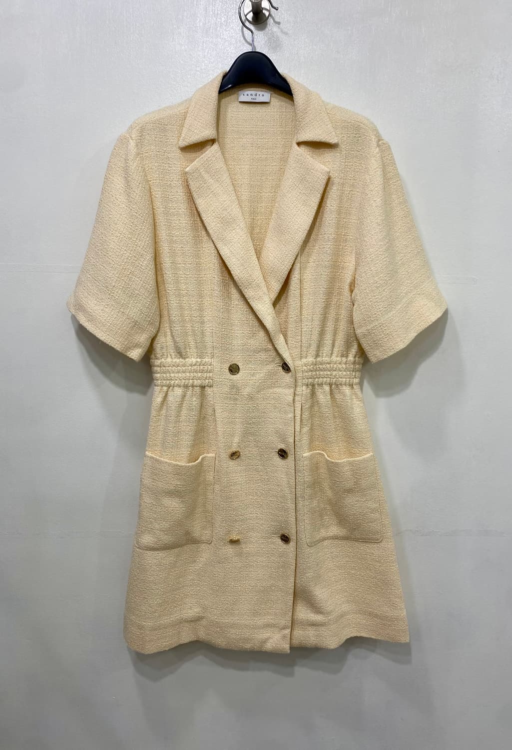 산드로 트위드 원피스 34 상품이미지2