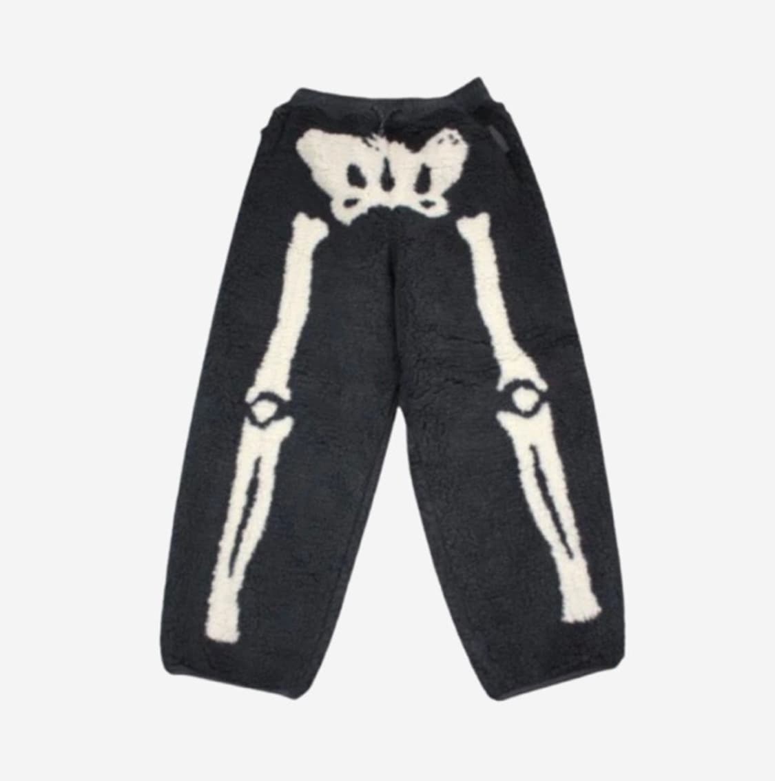 Kapital Bone Boa Fleece Easy Pants Black 상품이미지1