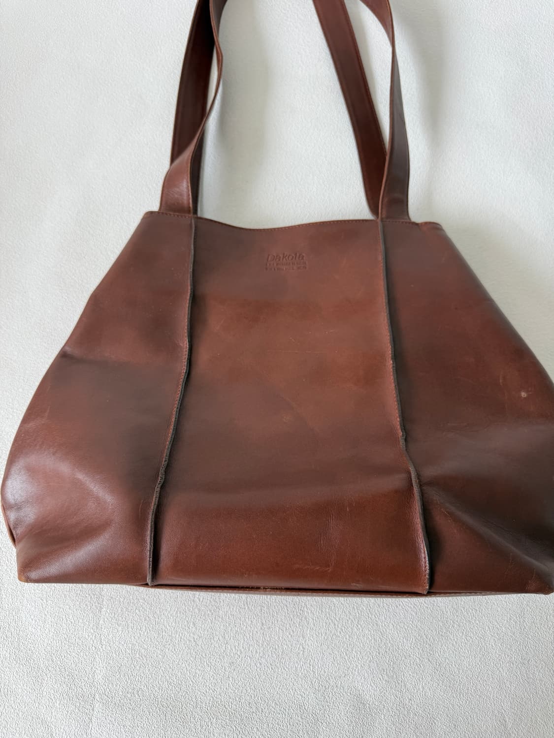 Pre owned 레더 숄더백(안감 얼룩) 상품이미지3