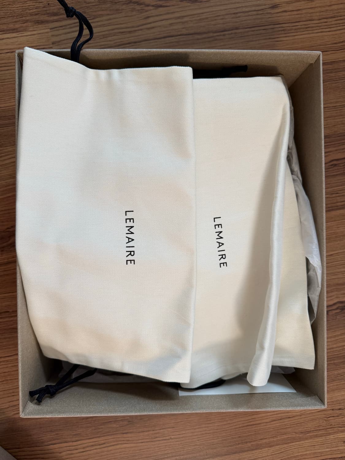 르메르 캔버스 가죽 앵클 부츠 38 상품이미지9