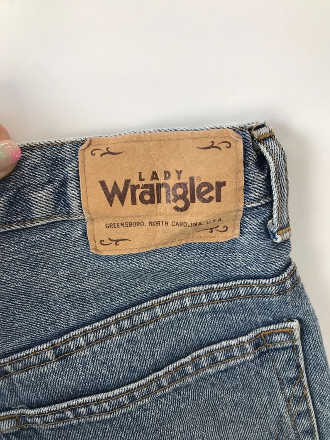 Wrangler Light Denim Shorts 상품이미지7