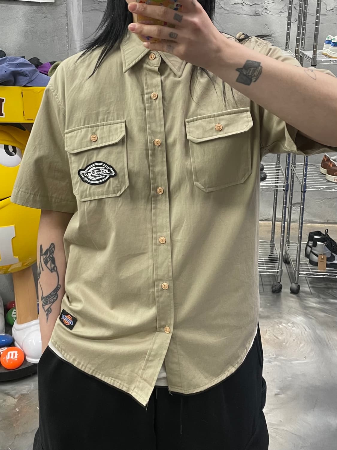 트레셔 X 디키즈 반팔 셔츠 상품이미지8