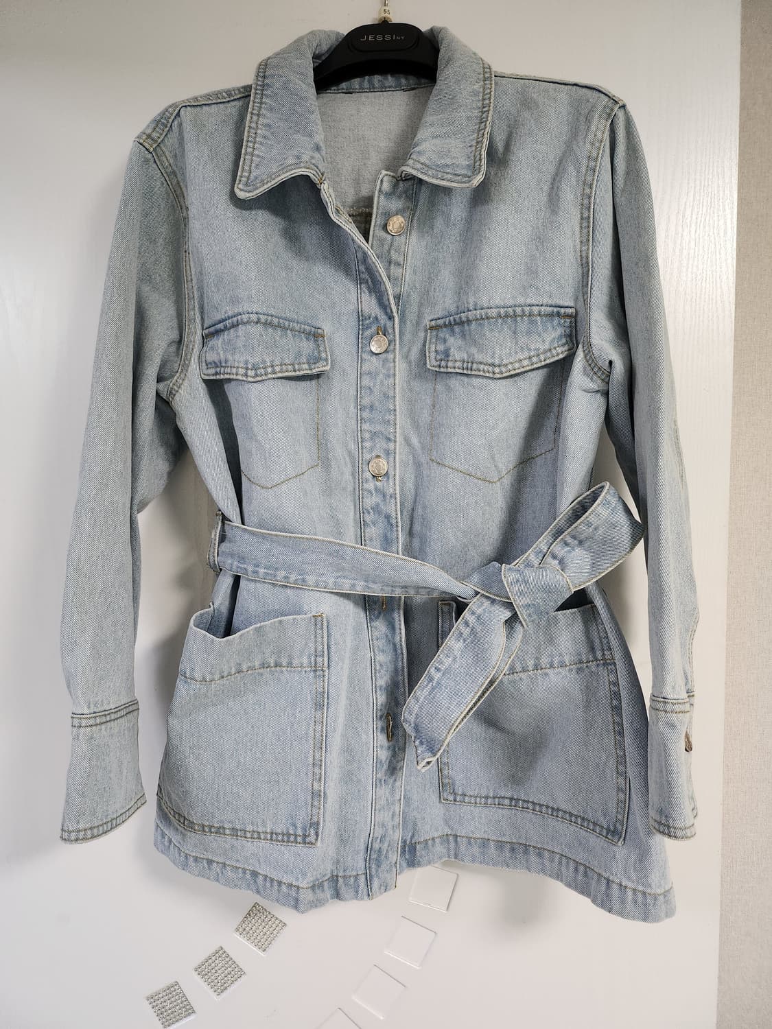 여성 데님 셔츠형 자켓 상품이미지1