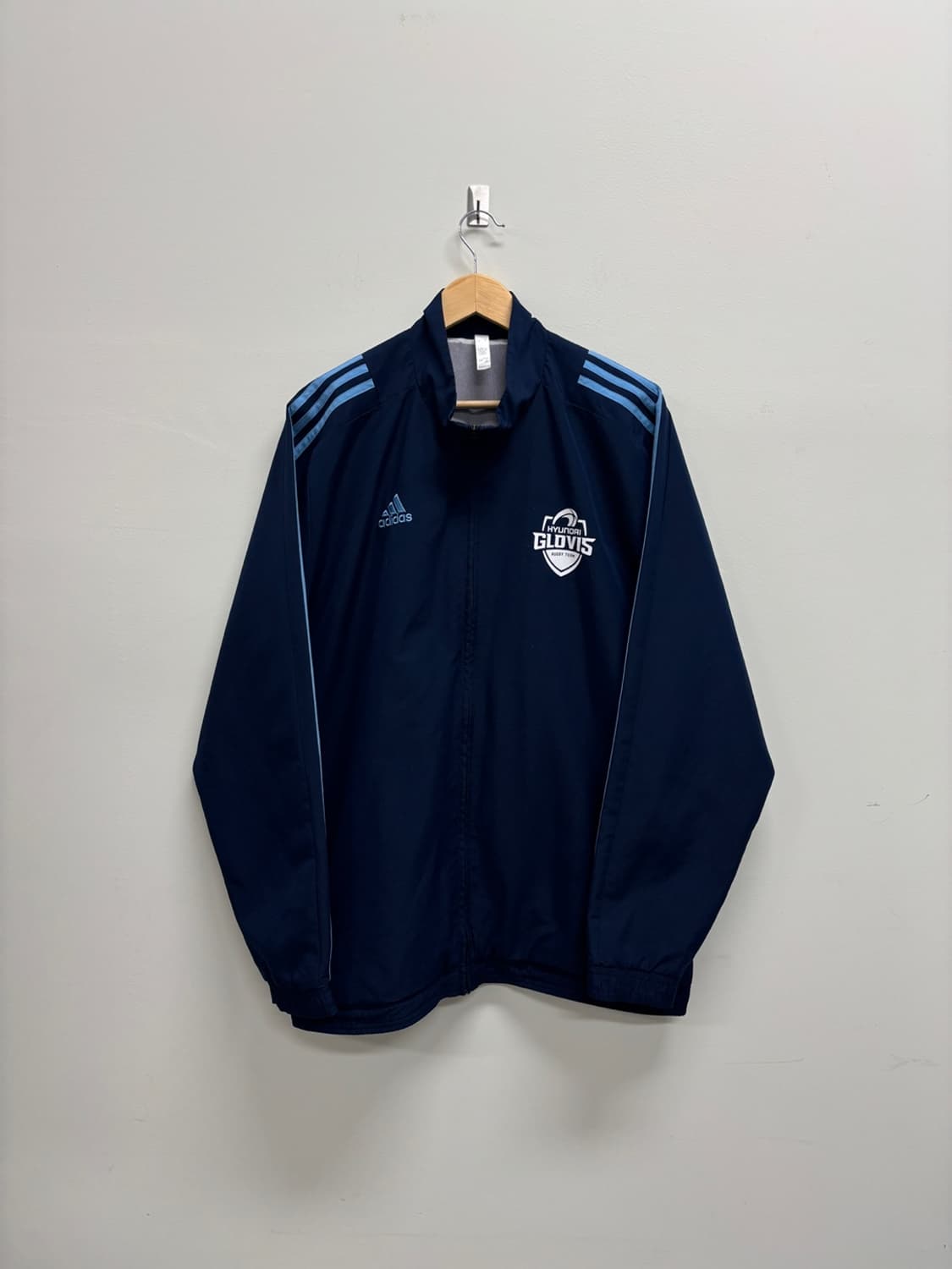 아디다스 삼선 바람막이 네이비 3XL [50813] 상품이미지1