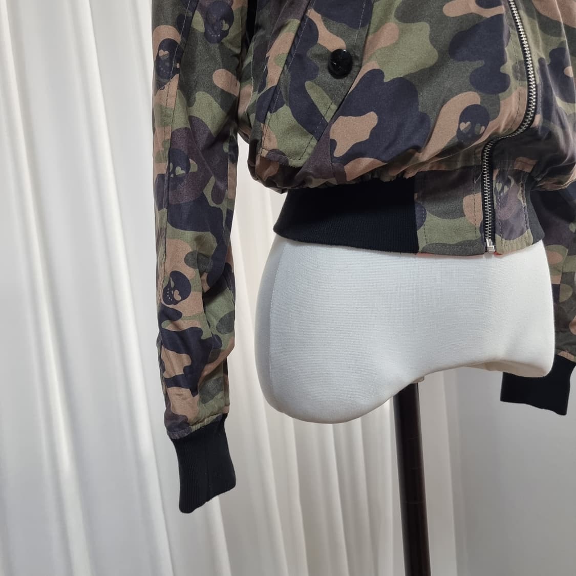 에고이스트 블루종 봄버 점퍼 자켓 (55) 상태양호/드라이완료 상품이미지9