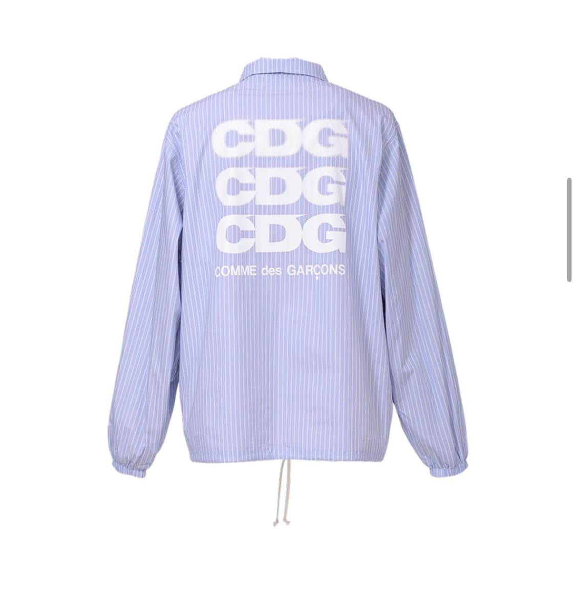 CDG 코치 자켓 코튼 스트라이프 상품이미지1