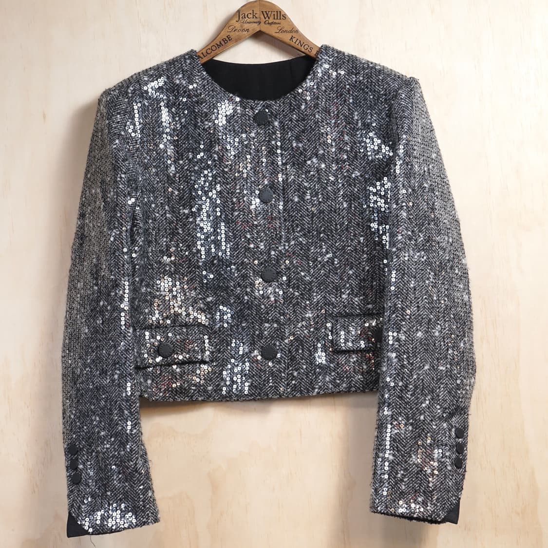 산드로 트위드 시퀸 자켓 상품이미지4