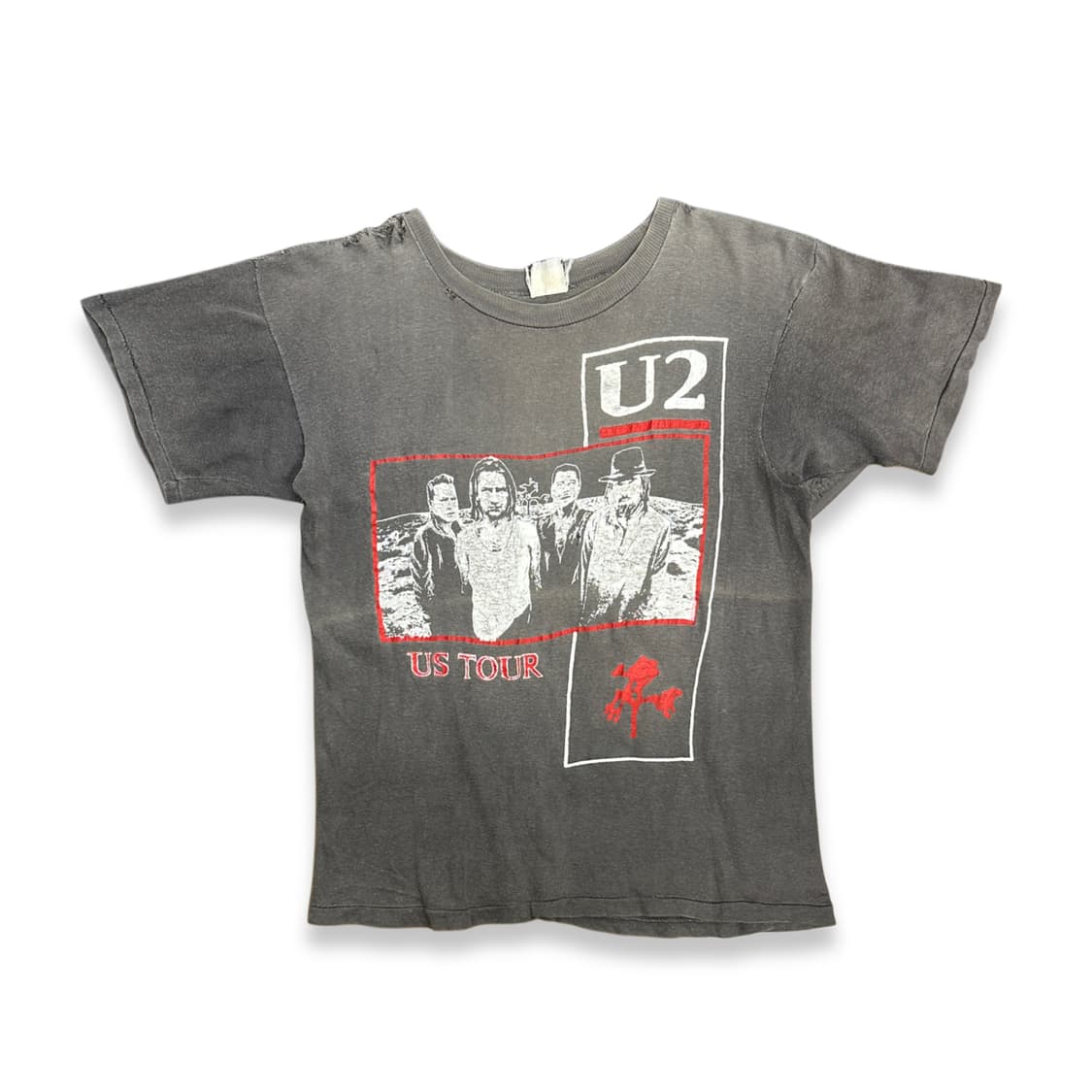 1983' U2 Under a Red Blood Sky 투어 티셔츠 M 상품이미지1