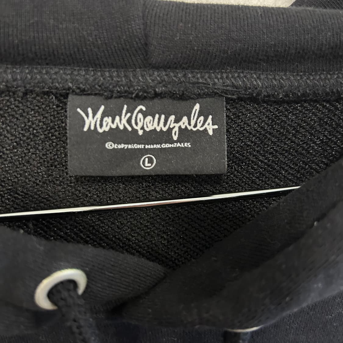 마크곤잘레스 백프린팅 로고 헤비코튼 오버핏 후드티 상품이미지3