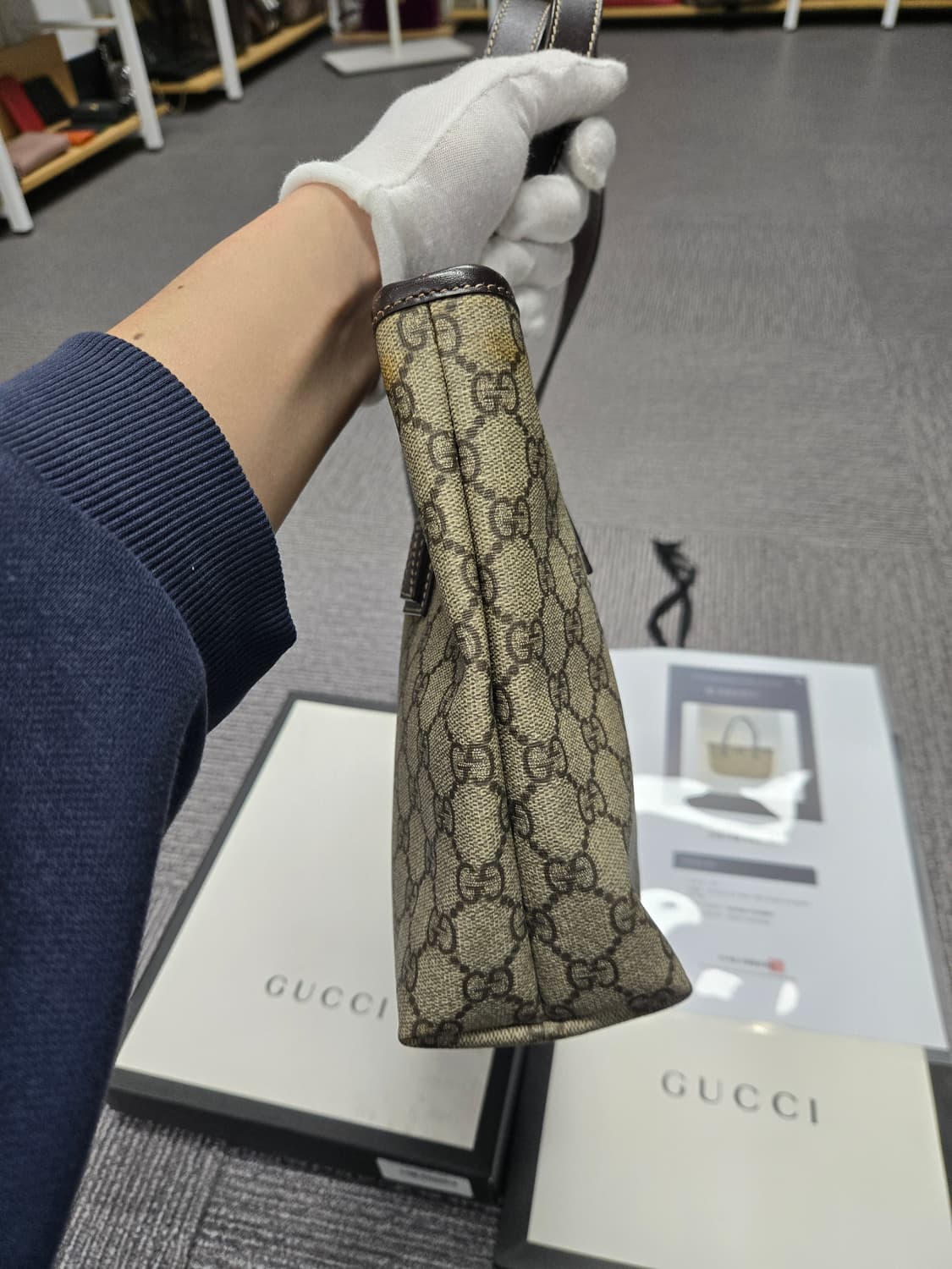 [특가][정품] 구찌 시그니처 토트백 상품이미지3