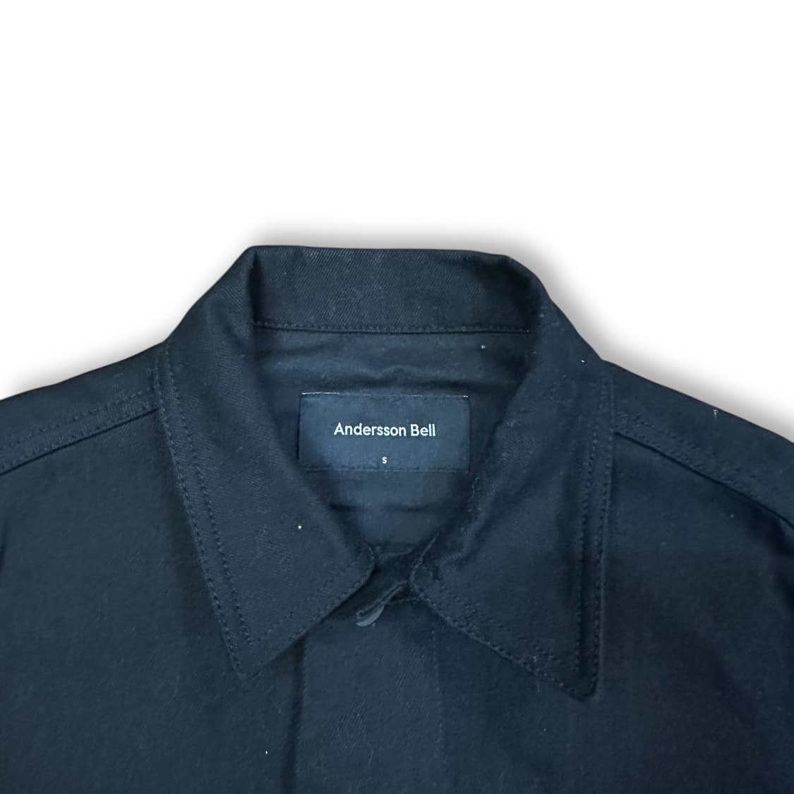 앤더슨벨 블랙 데님 자켓 상품이미지4