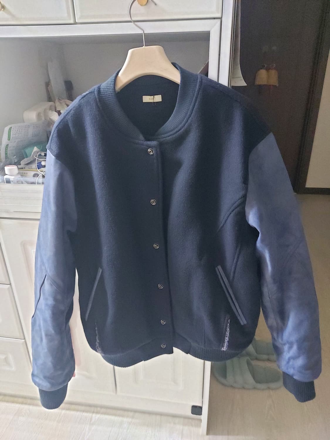 엑슬림 바시티 ep8 네이비 L사이즈  상품이미지3