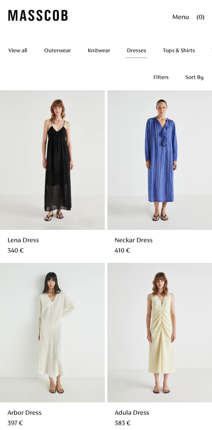 새상품 MASSCOB 벨벳 롱 원피스xs(44사이즈)made in SPA 상품이미지10