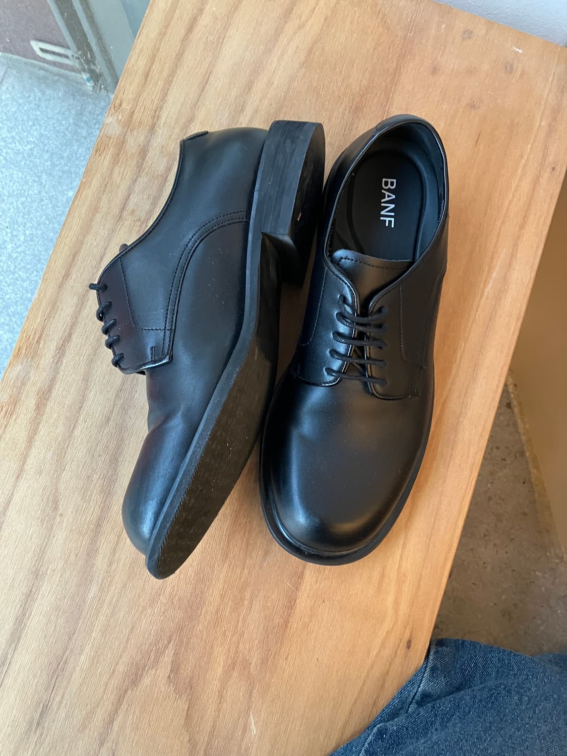 수제화banf 더비 스퀘어토 280 상품이미지3