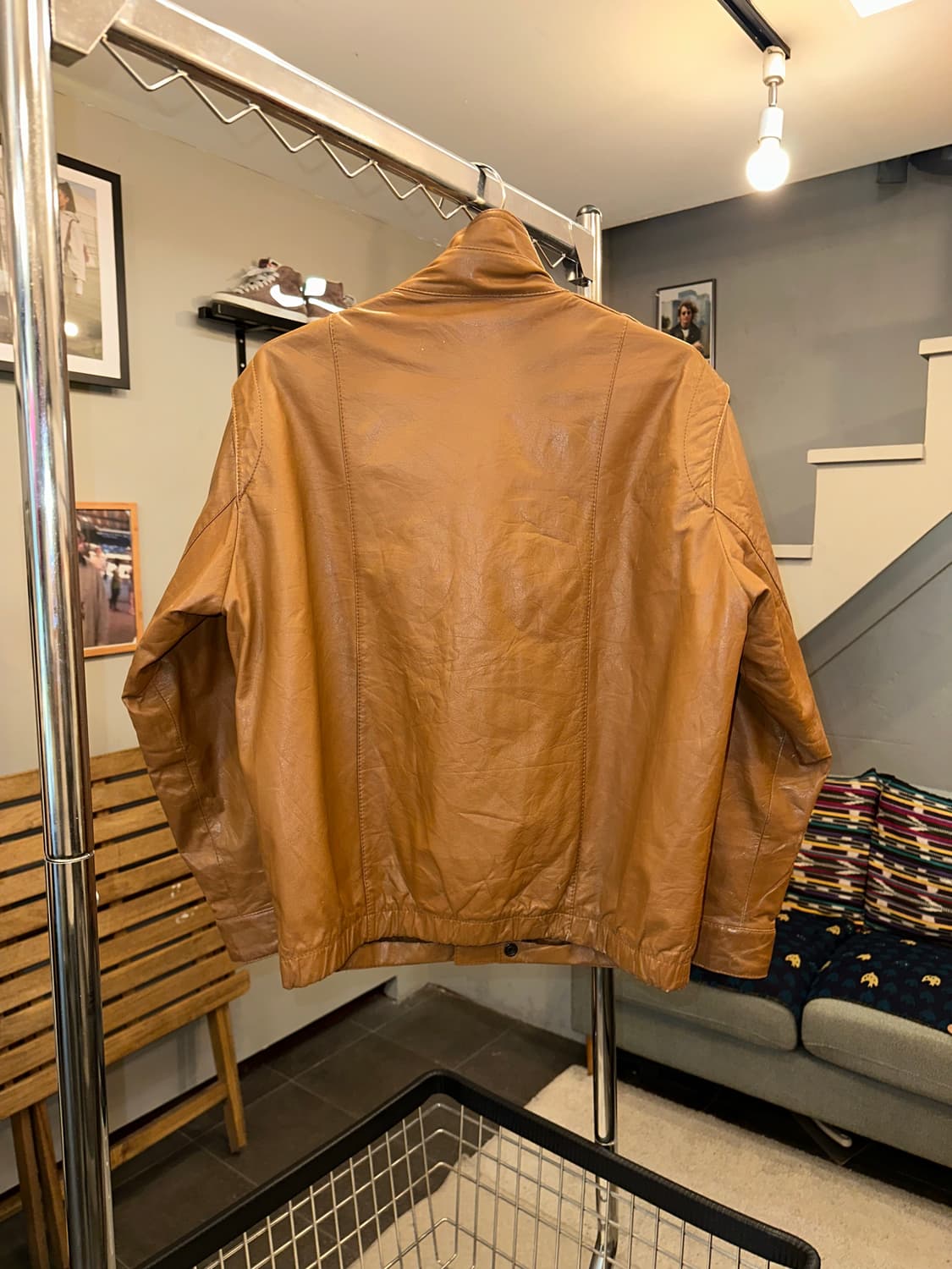 90’s Japanese cow-leather aging tap JK 상품이미지10