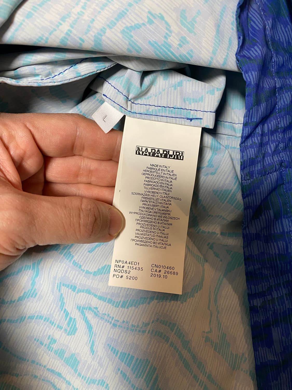 napa 마틴로즈 바람막이 코트 L 상품이미지6