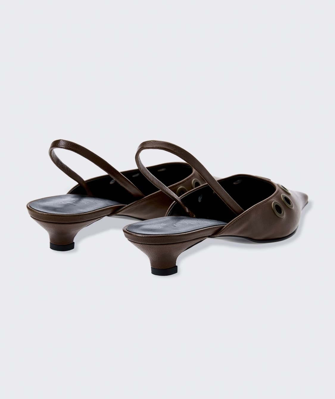 Polysooem_폴리수엠 슬링백 힐_ 브라운 상품이미지6