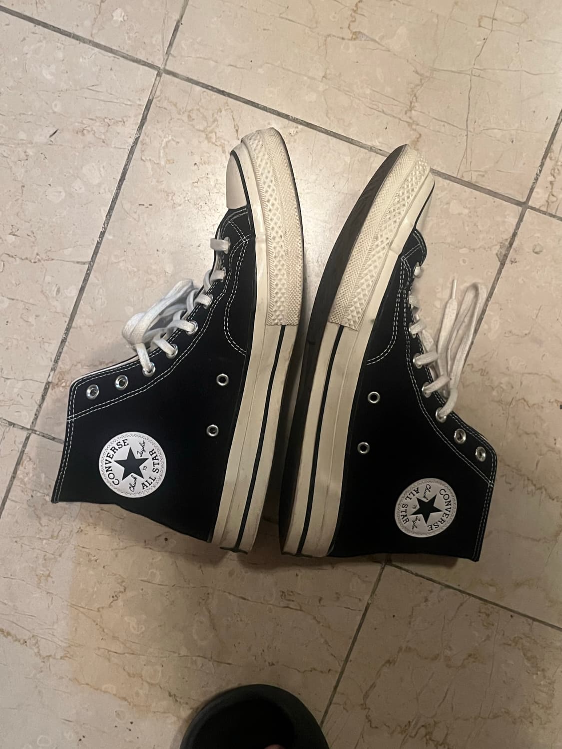 컨버스 척테일러 285 블랙 하이 상품이미지1