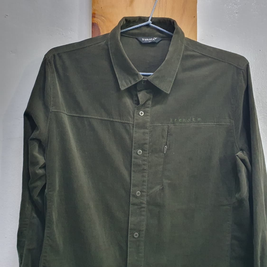 트랙스타 카키색 골지등산남방(105) 상품이미지2