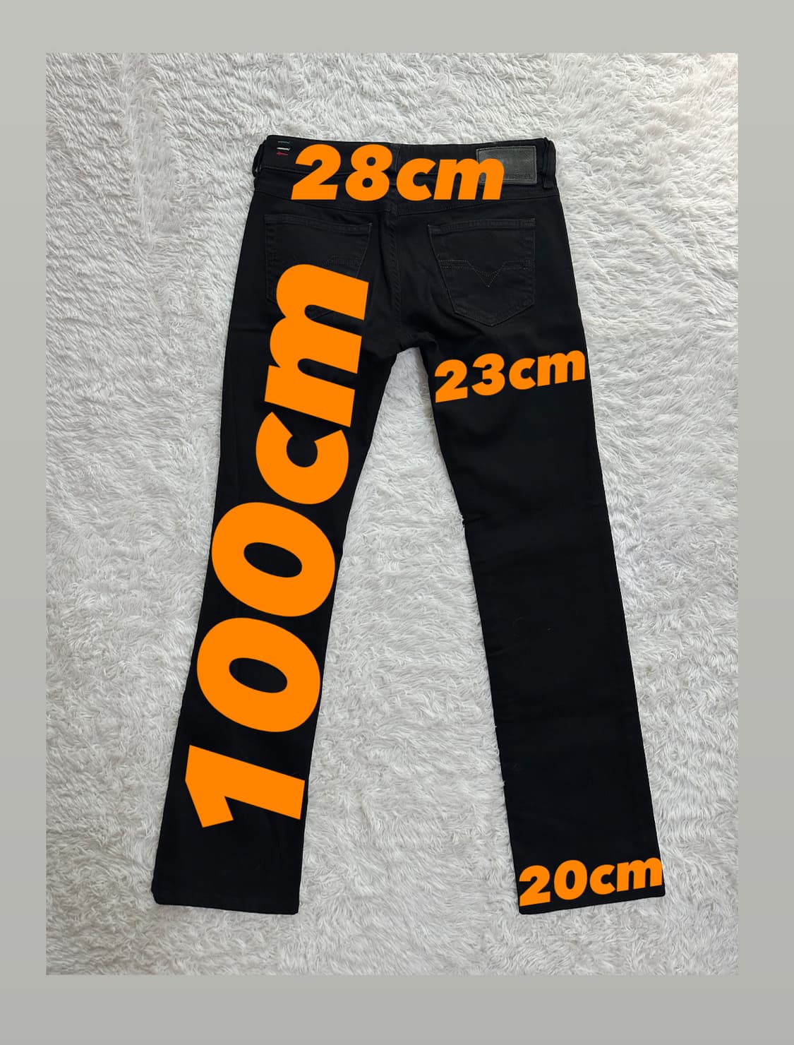 디젤 RONHARY 블랙진 W26 L30 상품이미지2